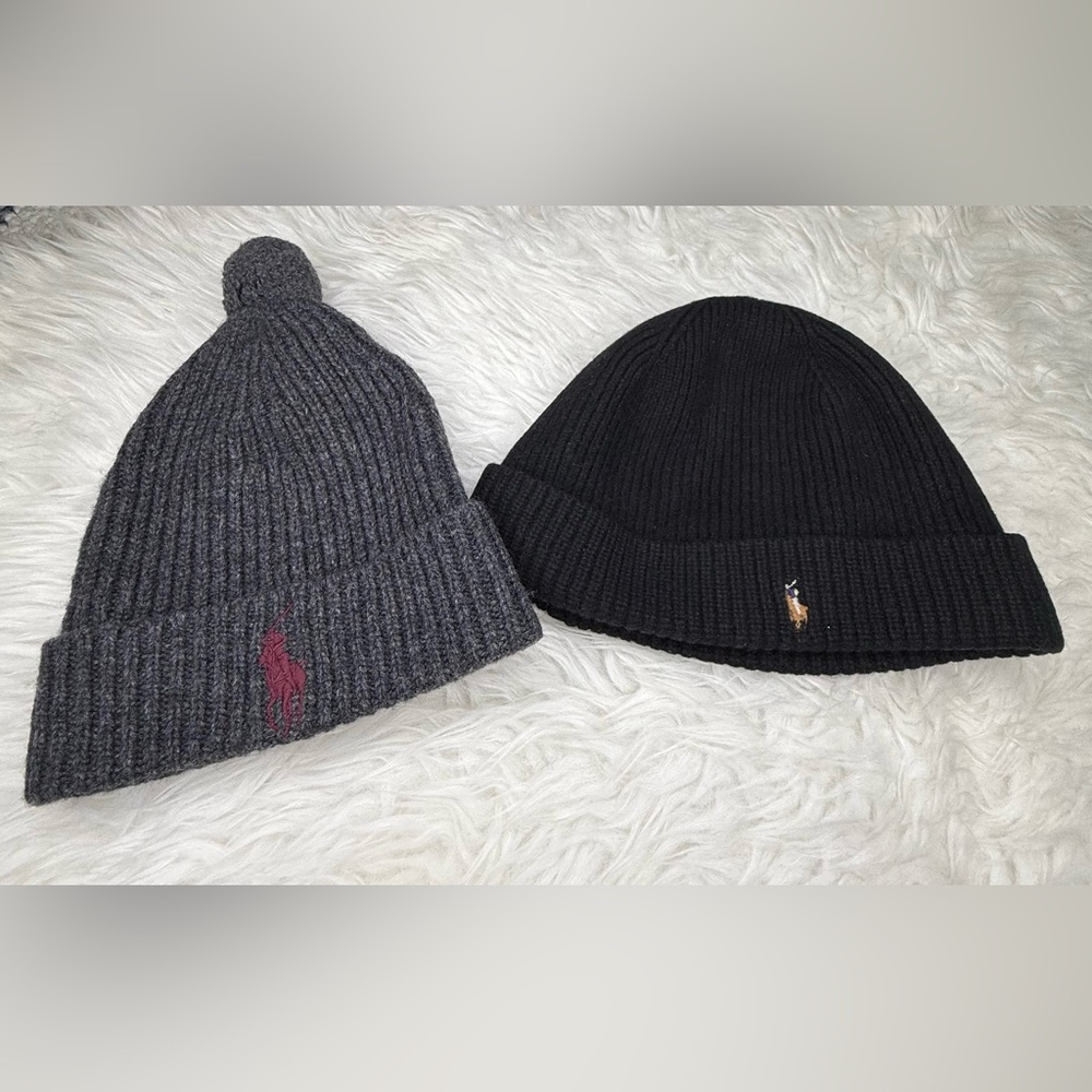 Polo Ralph Lauren Knit Beanie Bundle